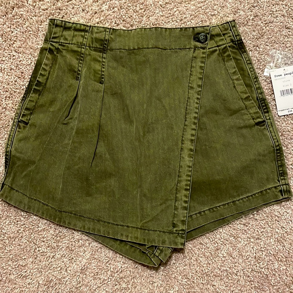 New with Tags Free People Skort Skirt Shorts